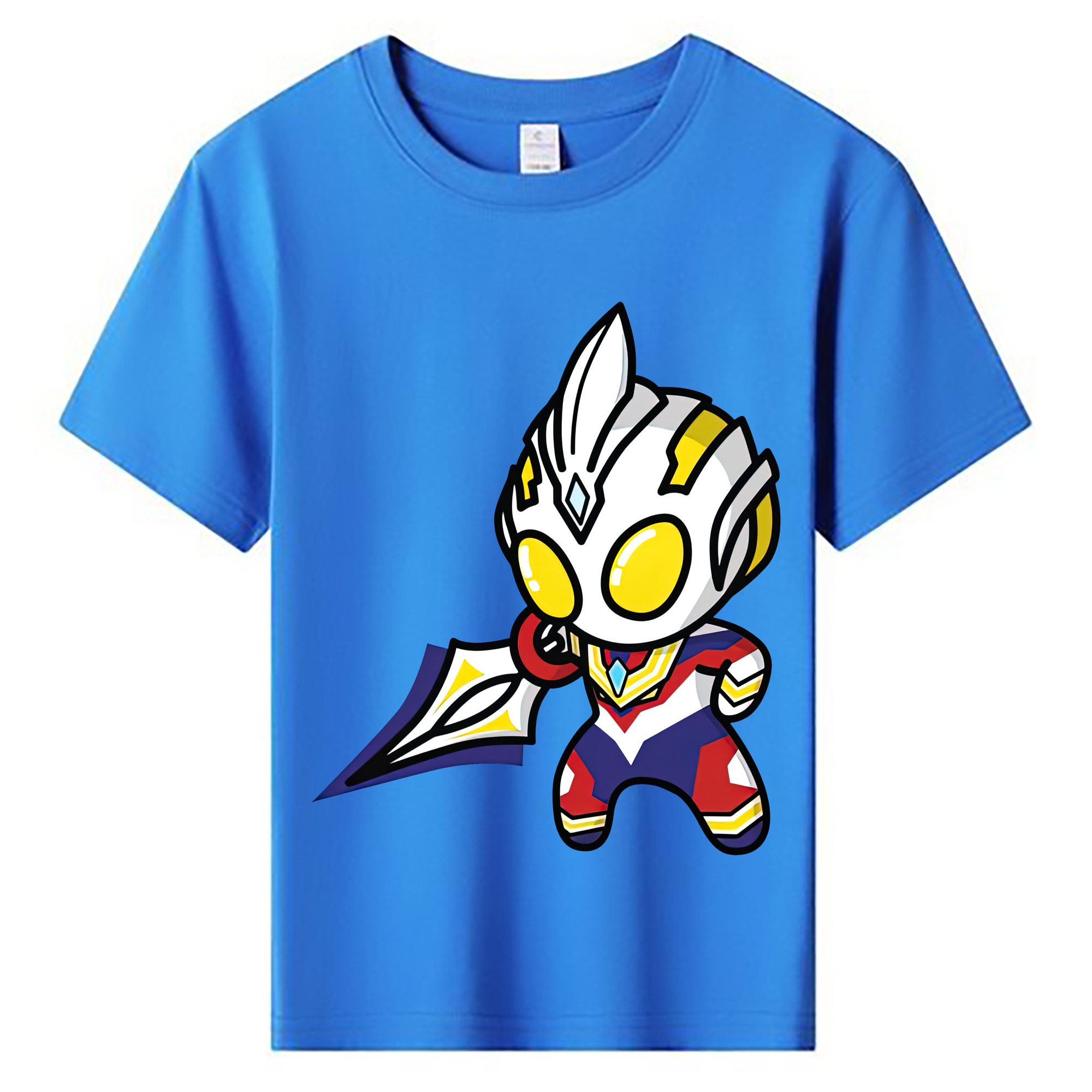 （画像用） ウルトラマン Ultraman 綿100％キッズTシャツ（フロントプリント）